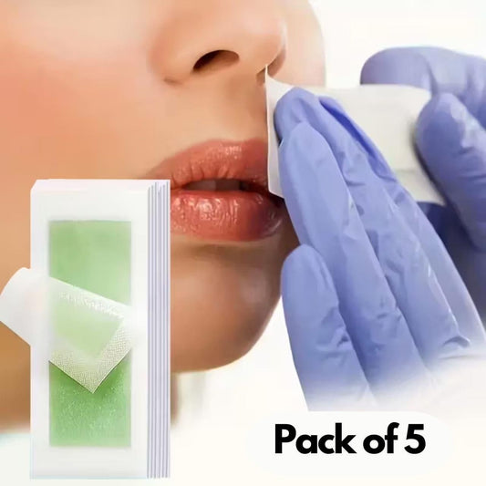 Face wax Strips Pack of 5